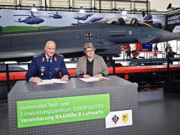 Nationales Test- und Entwicklungszentrum Eurofighter kommt