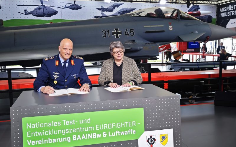 Nationales Test- und Entwicklungszentrum Eurofighter kommt