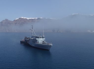 Minenjagdboot „Grömitz“ zurück aus der Ägäis