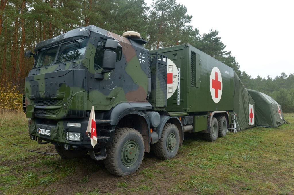 Bundeswehr erhält 16 Modulare Sanitätseinrichtungen