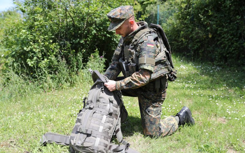 Vollausstattung mit Bekleidung und persönlicher Ausrüstung erreicht