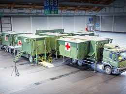 Bundeswehr schließt Fähigkeitslücke mit mobilen Sanitätseinrichtungen