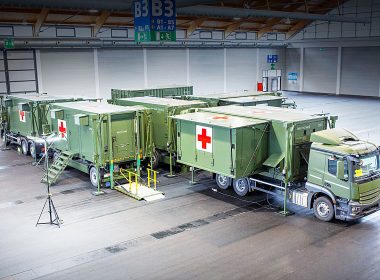 Bundeswehr schließt Fähigkeitslücke mit mobilen Sanitätseinrichtungen