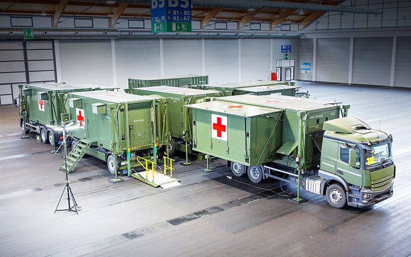 Bundeswehr schließt Fähigkeitslücke mit mobilen Sanitätseinrichtungen