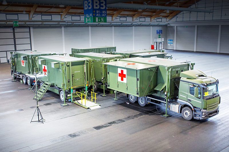 Rheinmetall liefert fünf mobile Feldhospitäler nach Dänemark