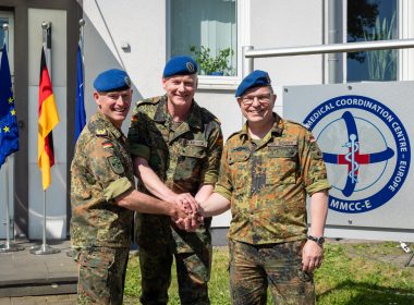 Führungswechsel beim Multinational Medical Coordination Centre – Europe