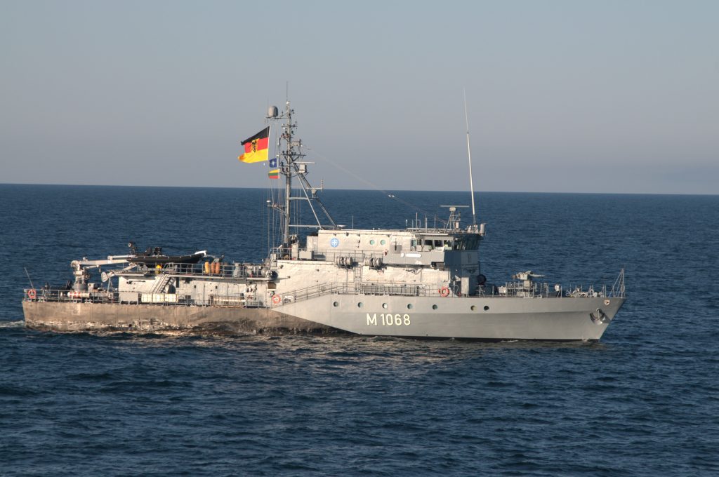 Minenjagdboot "Datteln" kehrt von NATO-Einsatz zurück