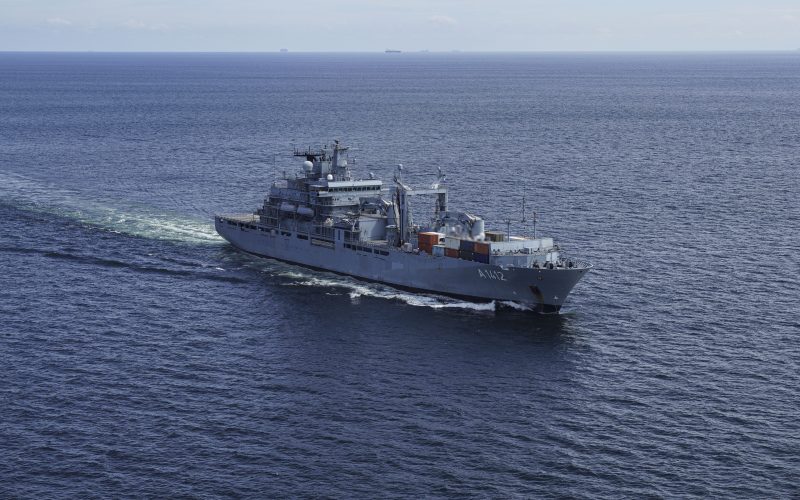 Role2Sea - Marine übt Rettungskette von See zu Land in der Ostsee