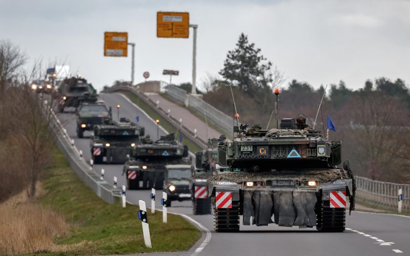 Panzergrenadierbrigade 37 übt Verlegung nach Litauen