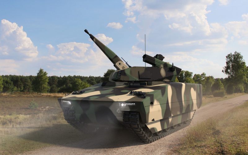 Der Düsseldorfer Rüstungskonzern Rheinmetall soll für Rumänien Gefechtsfahrzeuge, Flugabwehrsysteme, Munition und Marineschiffe liefern. Finanziert wird der Auftrag über das EU-Programm SAFE.