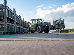 Bundeswehr testet Verlegung von Material nach Litauen