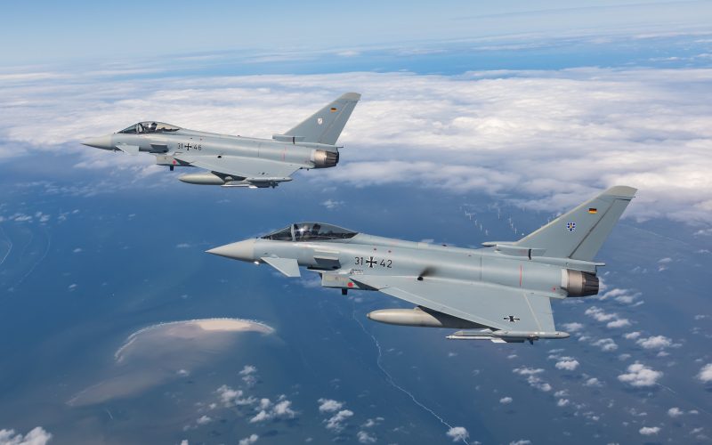 Zwei Alarmstarts binnen 48 Stunden: Eurofighter identifizieren russische Maschinen