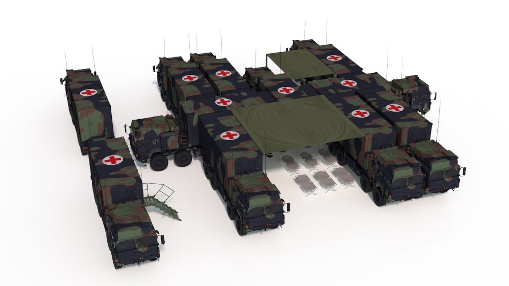 Bundeswehr beauftragt Rheinmetall mit mobilen Sanitätseinrichtungen im Wert von 300 Millionen Euro