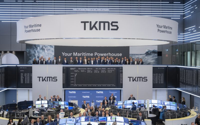 TKMS legt ab – Startschuss an der Frankfurter Börse
