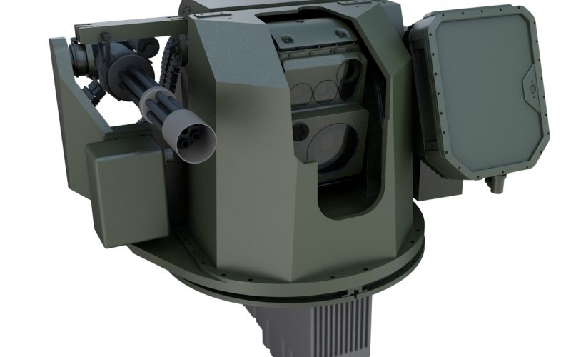 Rheinmetall stellt neue Drohnenabwehr-Waffenstation RCWS320-UAS vor