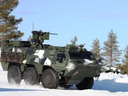 Bundeswehr erhält erste Patria 6x6 Radpanzer