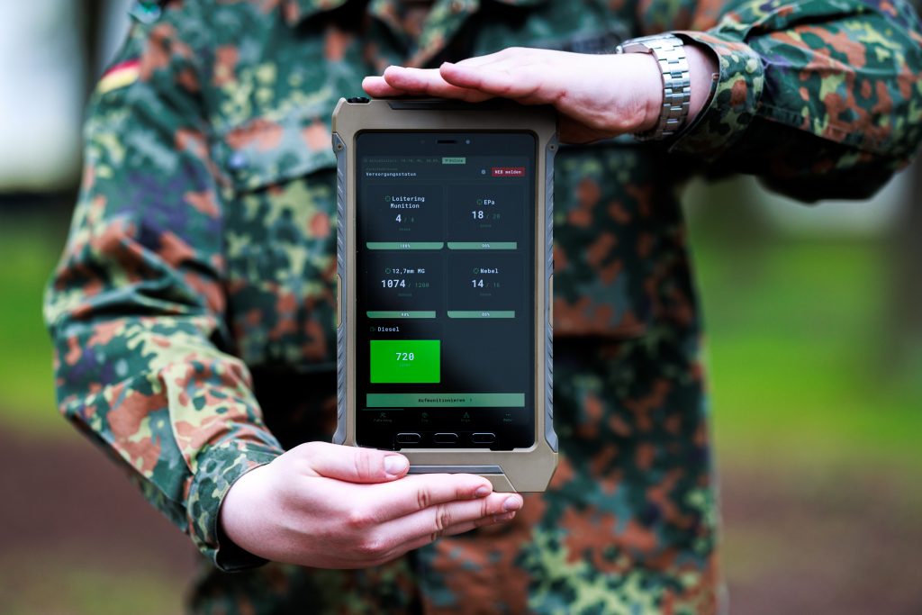 Panzerbrigade 21 entwickelt eigene App zur Munitionsversorgung im Gefecht