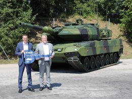 Schweden erhält ersten Stridsvagn 123 A