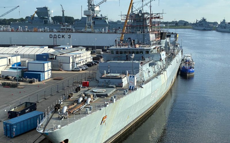 Rheinmetall modernisiert Fregatte „Bayern“ in Wilhelmshaven
