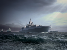 Der schwedische Rüstungskonzern Saab rüstet vier Fregatten der neuen Klasse MEKO A-200 DEU aus. Auftraggeber ist der deutsche Werftverbund TKMS, der als Generalunternehmer für den Bau verantwortlich ist.