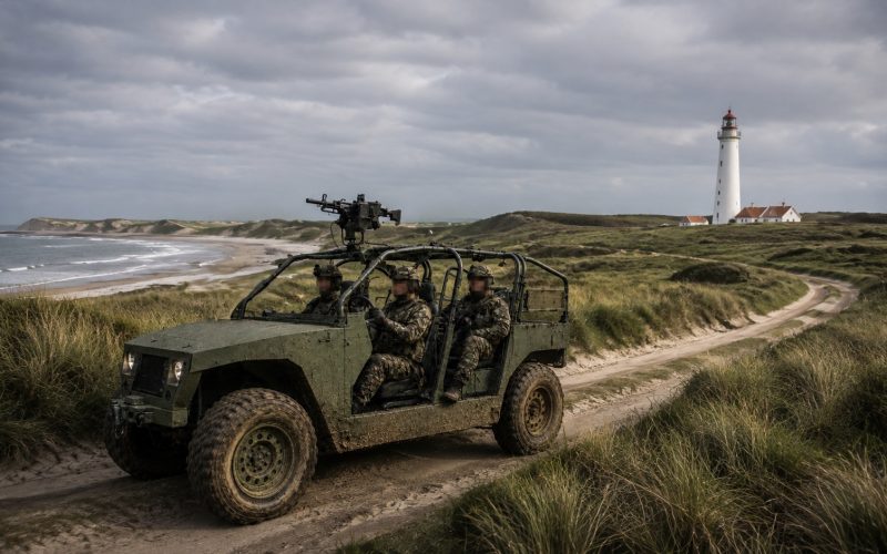 Der Flensburger Rüstungshersteller FTS und das dänische Unternehmen SIMA Innovation haben eine Zusammenarbeit bei militärischen Fahrzeugplattformen und Ringlafetten vereinbart. Unterzeichnet wurde das Abkommen am 17. August 2026 auf dem Luftwaffenstützpunkt Karup in Dänemark.