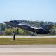 Die erste F-35A der Luftwaffe ist auf der Ebbing Air National Guard Base im US-Bundesstaat Arkansas gelandet. Dort beginnt nun die Ausbildung deutscher Piloten und Techniker am realen Flugzeug.